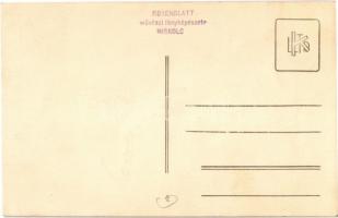 Miskolc, laktanya bejárata, főkapu, Hősök emlékműve. Rosenblatt művészi fényképészete, photo