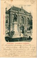 1900 Miskolc, Kereskedelmi és Iparkamara, Kossuth szobor