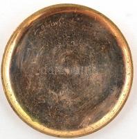 Arany (Au) 14K Barlo óra, nem jár, d: 2,3 cm, bruttó: 9,1 g