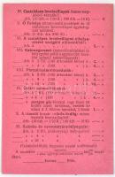 cca 1916 Hadsegélyező hivatal megrendelhető termékek levelezőlap