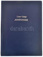 Liener György: Autótípusok. Bp., 1958., Műszaki,(Egyetemi-ny.), 264 p. Átkötött egészműbőr-kötés, a ...