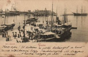 1899 Fiume port