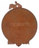 1957. "Nemzetközi Balaton Kupa - Csepel SC 1912" zománcozott Br sport díjérem, hátoldalon ...