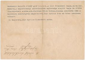 Nyústa 1886. "Nyústai Takarékpénztár Részvény-Társaság" ideiglenes részvénye 25Ft-ról, hát...