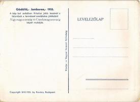 1933 Feltámadunk! A kép bal sarkában, Krisztus jobb kezénél a falombok a természet csodálatos játéká...