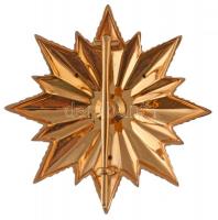 1976. "A Magyar Népköztársaság rubinokkal ékesített Zászlórendje" zománcozott, aranyozott ...