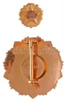 1949. "Magyar Népköztársasági Érdemrend II. fokozata" zománcozott, aranyozott Br kitünteté...