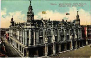 Havana, Habana; Centro Gallego, Teatro Nacional / Gallegos Club, Opera House