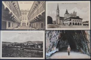 67 db RÉGI külföldi város képeslap vegyes minőségben, többek közt Lőcse / 67 pre-1945 European town-view postcards in mixed quality, among them Levoca, Slovakia