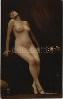 Erotic nude lady. J. Mandel Phot., A.N. Paris 227. (non PC)