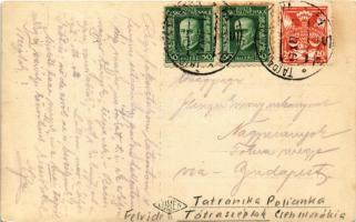 1927 Tátraszéplak, Tatranska Polianka, Westerheim  (Tátra, Magas-Tátra, Vysoké Tatry); Tivoli villa ...