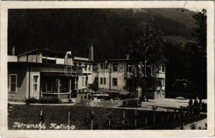 1933 Barlangliget, Höhlenhain, Tatranská Kotlina (Tátra, Magas-Tátra, Vysoké Tatry); nyaraló, szálloda / hotel, villa. photo (EK)