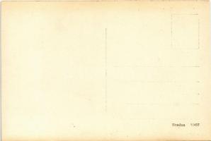 Strázsa, Stráze pod Tatrami (Poprád); templom, Tátra / church, street view, High Tatras. photo (vágo...