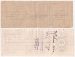 3db-os váltó és csekk tétel, mind "Hódmezővásárhelyi Cipő-, Csizma- és Papucsipari Vállalat - O...