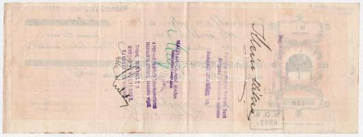 3db-os váltó és csekk tétel, mind "Hódmezővásárhelyi Cipő-, Csizma- és Papucsipari Vállalat - O...