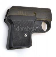 Sport fém-műanyag startpisztoly, h: 10 cm, kb. 20-25 db tölténnyel