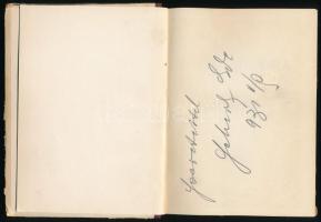 Scherz Ede: A rádió humora. Bp., 1931, szerzői. Kiadói illusztrált félvászon-kötés, kopott borítóval...