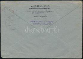 German zones of occupation 1947 Németország zónák 1947