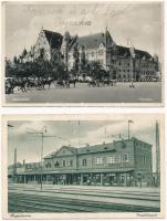16 db RÉGI magyar város képeslap / 16 pre-1945 Hungarian town-view postcards