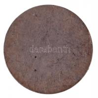DN 1Ft mini pénz "Kádár címer nélkül, egyoldalas, ezüstszínű" (12,5mm) T:1