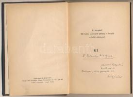 Bródy László: Évek seregszemléje. A szerző által dr. Galambos Mihálynak dedikálva. Számozott (100/61...