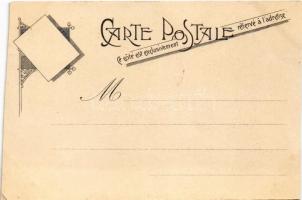 Monte Carlo, La Roulette de Monte-Carlo. L. Gross libraire / casino advertising card (cut)