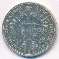 Ausztria 1886. 1Fl Ag "Ferenc József" T:2-
Austria 1886. 1 Florin Ag "Franz Joseph&q...