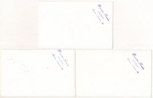 cca 1960 Nagymágocs, Demeter Sándor (?-?) szentesi fényképész és fotóriporter hagyatékából 5 db vint...