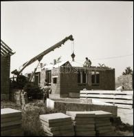 cca 1960 Nagymágocs, Demeter Sándor (?-?) szentesi fényképész és fotóriporter hagyatékából 5 db vint...