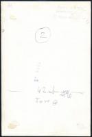 cca 1980 Kovács Zoltán: Pannonhalma, feliratozott vintage fotóművészeti alkotás, a magyar fotográfia...