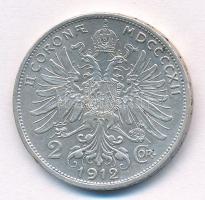 Ausztria 1912. 2K Ag "Ferenc József" T:2 Austria 1912. 2 Corona Ag "Franz Joseph&quot...