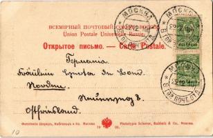 1910 Types de Russie No. 139. / Russian folklore, cobbler, shoemaker. Phototypie Scherer, Nabholz &a...