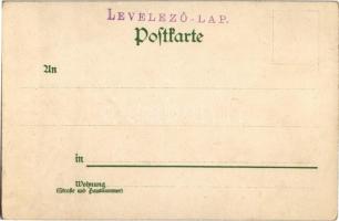 Cat with thread. Lith. u. Druck v. Wezel & Naumann Actiengesellschaft. Serie 68. 2. litho