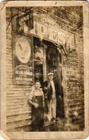 1912 Arad, Schmidt J. úri és női cipész üzlete / shop of Schmidt, cobbler, shoemaker. photo (EM)