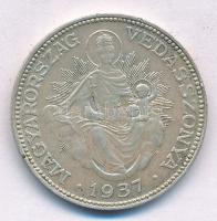 1937. 2P Ag Madonna T:2,2- Adamo P7