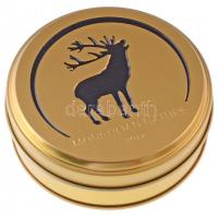 Mongólia 2017. 500T "Mongol természet - Bőgő szarvas"aranyozott Ag eredeti fém tokban, tan...