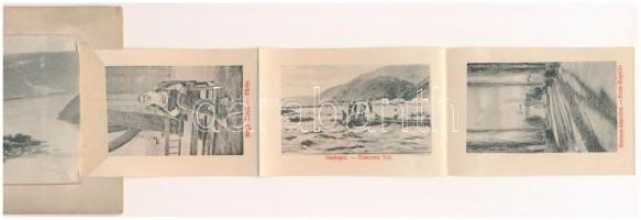 Ada Kaleh, leporello belül cs. és kir. katonai állomásparancsnokság, Török utca, török kávés és Begó...