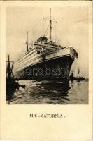 MS Saturnia, Cosulich Line Trieste / Italian ocean liner s: Harry Heusser (EK)