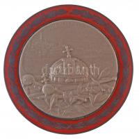 Osztrák-Magyar Monarchia 1917. "IV. Károly / 1916. December 30" koronázási zománcozott, br...