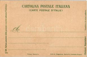 Costumi Napoletani, Venditrice di acqua sulfurea / sulphur water seller lady in traditional Neapolit...