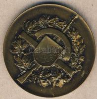 1928. "Sportlövő Club" Br emlékérem T:2