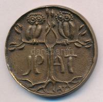 Asszonyi Tamás (1942-) 1978. "Csontváry Terem 1978. VIII" kétoldalas, öntött Br érem (44mm...