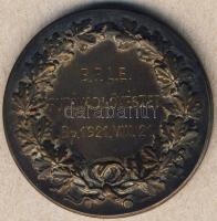 1921. "B.P.L.E. Futóvadlövészet" Br díjérem T:2