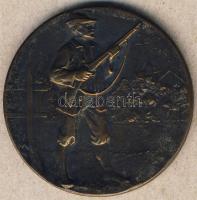 1921. "B.P.L.E. Futóvadlövészet" Br díjérem T:2