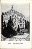 Merano, Meran (Südtirol); Kurpension Dr. Balog / spa hotel, villa. Art Nouveau s: Nikodem (EK)