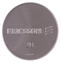 1997. "Ericsson Magyarország" sorszámozott, jelzett Ag emlékérem tokban (31,10g/0.999/42,5...
