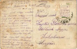 1915 Bergungs-Abt. Vysehrad / WWI Austro-Hungarian K.u.K. military, group of soldiers, salvage depar...