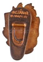 ~1930-1940. "Baross Szövetség" aranyozott, zománcozott gomblyukjelvény "BOCZÁN GY. BU...