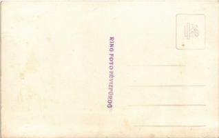 1937 Hévízfürdő, fürdőzők. Ring Foto  photo