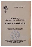 ~1939. "Magyar Tűzharcos Szövetség" fém jelvény "BERÁN N BPEST DÖBRENTEI U 2." g...
